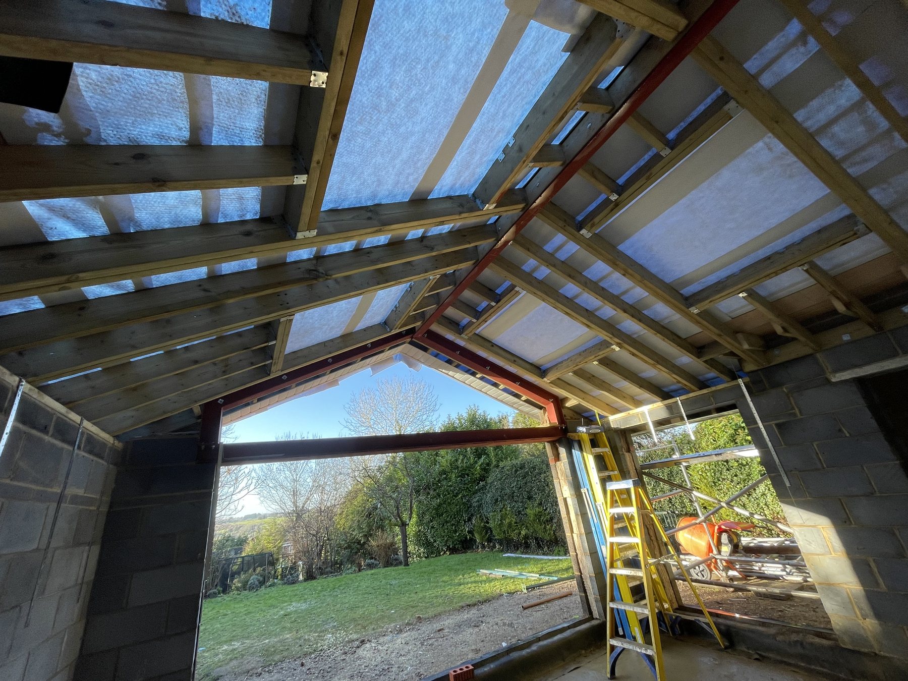 House extension project